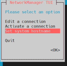 Cambiar hostname